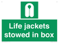 SL10046: Life jackets stowed in box
