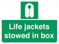 SL10046: Life jackets stowed in box