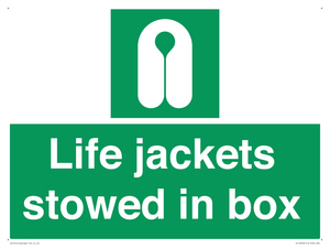 SL10046: Life jackets stowed in box