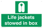 SL10046: Life jackets stowed in box