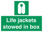 SL10046: Life jackets stowed in box