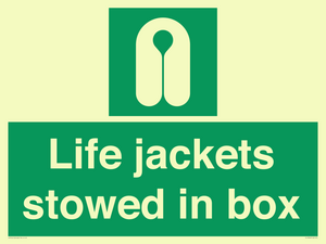 SL10046: Life jackets stowed in box
