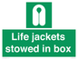 SL10046: Life jackets stowed in box