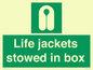 SL10046: Life jackets stowed in box