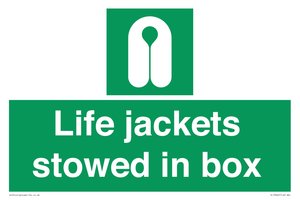 SL10046: Life jackets stowed in box