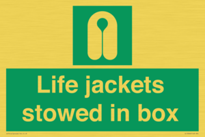SL10046: Life jackets stowed in box