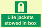 SL10046: Life jackets stowed in box