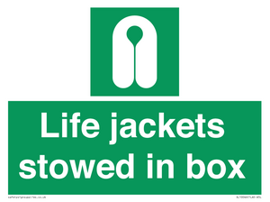 SL10046: Life jackets stowed in box