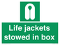 SL10046: Life jackets stowed in box