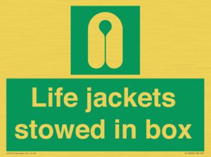 SL10046: Life jackets stowed in box