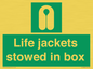 SL10046: Life jackets stowed in box