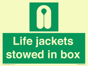 SL10046: Life jackets stowed in box