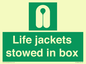 SL10046: Life jackets stowed in box