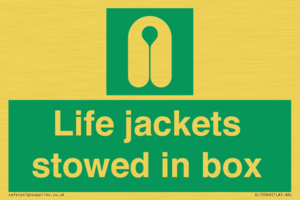 SL10046: Life jackets stowed in box