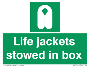 SL10046: Life jackets stowed in box