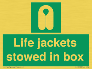 SL10046: Life jackets stowed in box