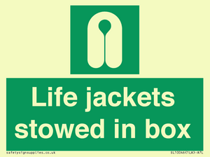 SL10046: Life jackets stowed in box