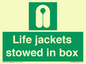 SL10046: Life jackets stowed in box