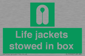 SL10046: Life jackets stowed in box