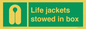 SL10046: Life jackets stowed in box