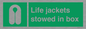 SL10046: Life jackets stowed in box