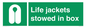 SL10046: Life jackets stowed in box