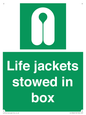 SL10046: Life jackets stowed in box