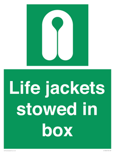 SL10046: Life jackets stowed in box