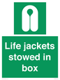 SL10046: Life jackets stowed in box