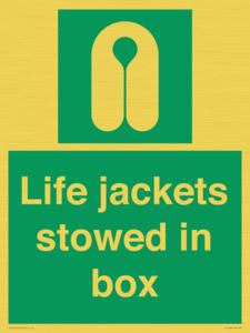 SL10046: Life jackets stowed in box