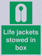 SL10046: Life jackets stowed in box