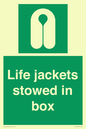 SL10046: Life jackets stowed in box