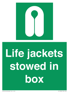 SL10046: Life jackets stowed in box