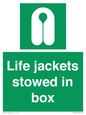 SL10046: Life jackets stowed in box