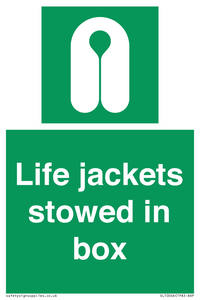 SL10046: Life jackets stowed in box