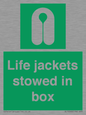 SL10046: Life jackets stowed in box