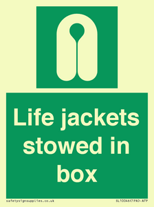 SL10046: Life jackets stowed in box