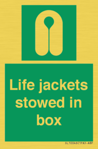 SL10046: Life jackets stowed in box