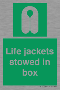 SL10046: Life jackets stowed in box