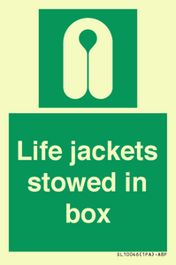 SL10046: Life jackets stowed in box