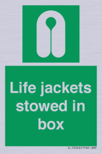 SL10046: Life jackets stowed in box