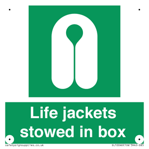 SL10046: Life jackets stowed in box