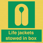 SL10046: Life jackets stowed in box