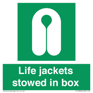 SL10046: Life jackets stowed in box