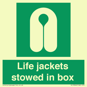 SL10046: Life jackets stowed in box