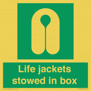 SL10046: Life jackets stowed in box