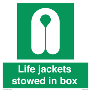 SL10046: Life jackets stowed in box