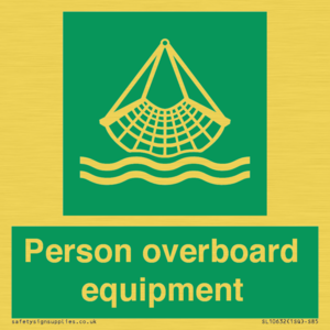 SL10632: Person overboard equipment