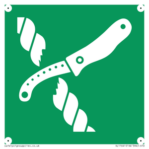 SL11641: E035 safe condition liferaft knife