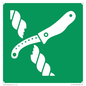 SL11641: E035 safe condition liferaft knife